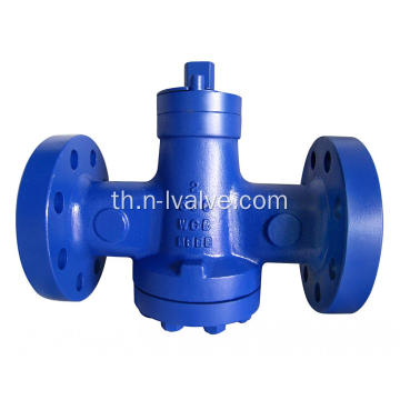 ความดันบาลานซ์ Lubricated Plug Valve